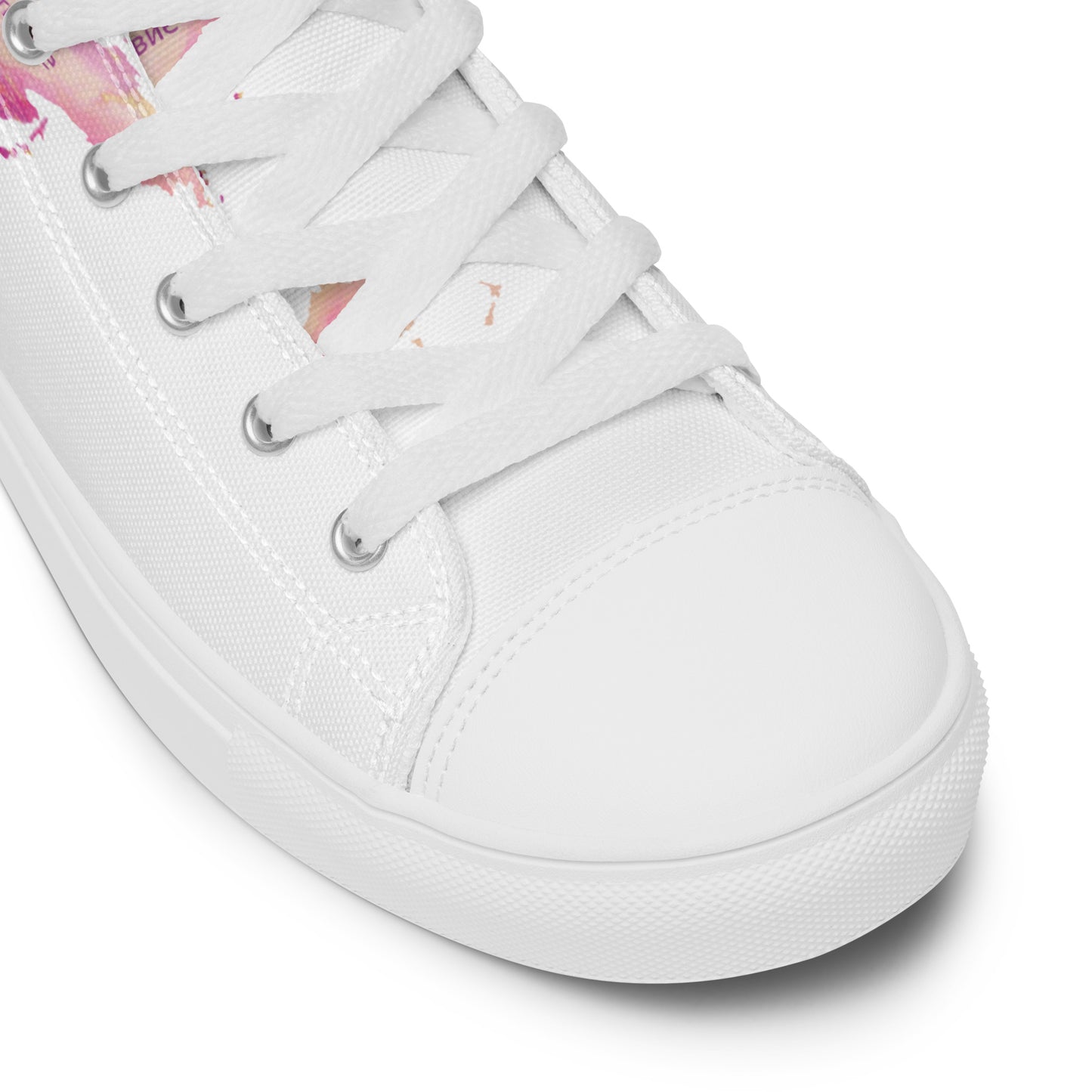 Chaussure en toile "Mappemonde Rose"